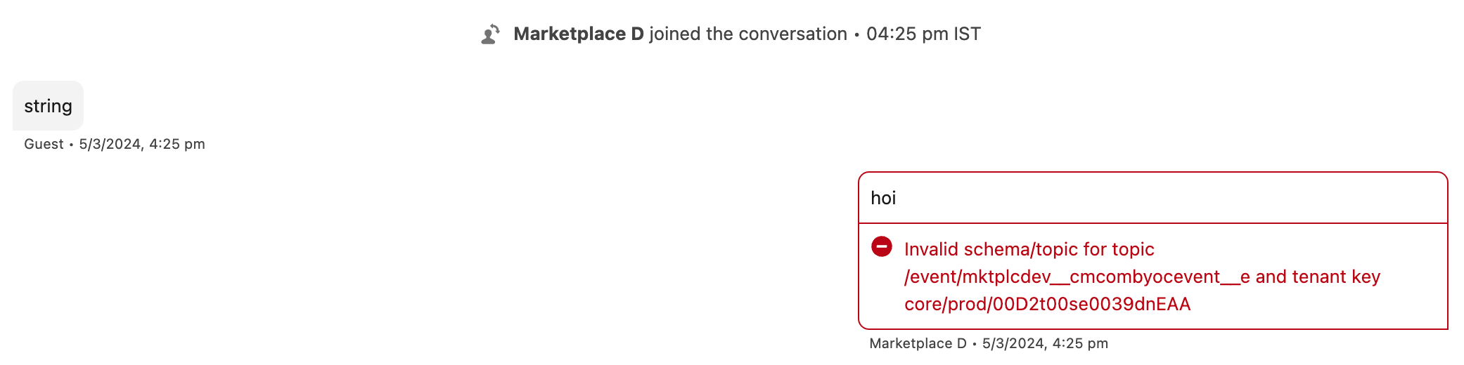 SCRT2 Integration User permission set error when sending or receiving Salesforce messages