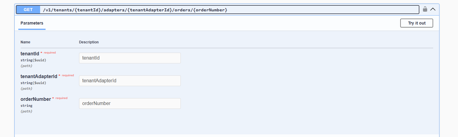 OrdersById endpoint example