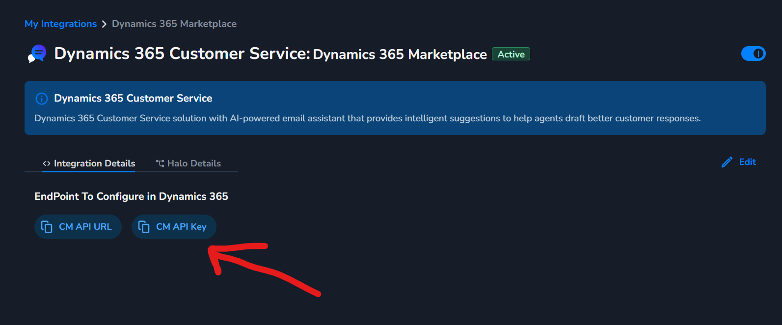 Environment variables filled in during import