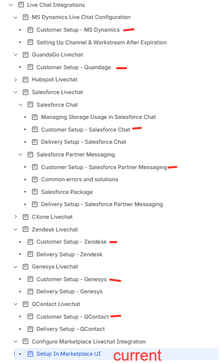 Integration-specific details panel