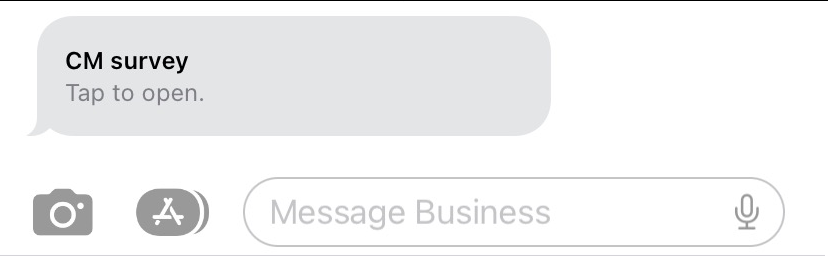 Preview message
