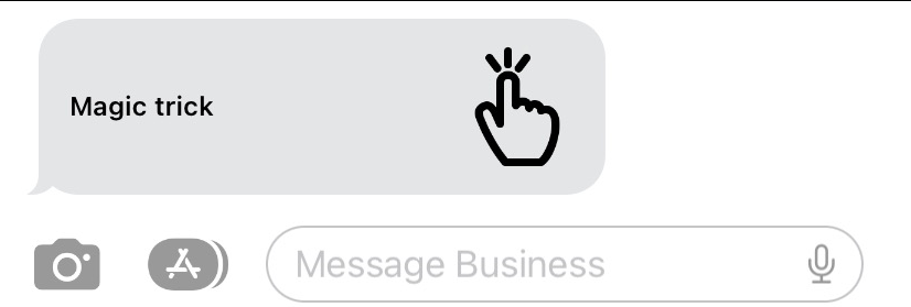 Preview message
