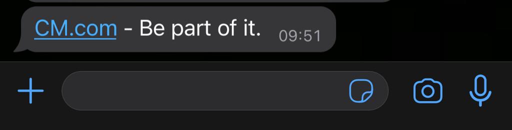 Text message