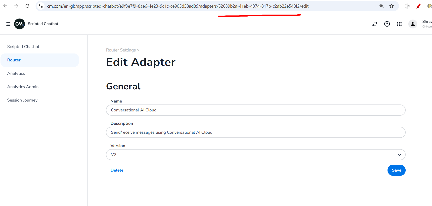 CAIC Adapter Id